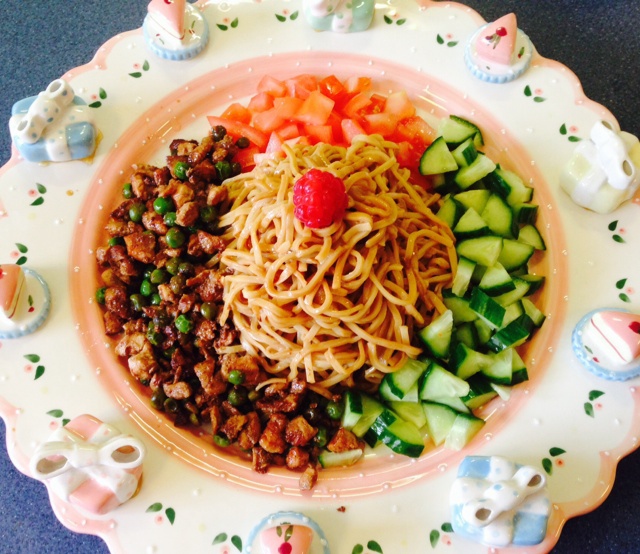 一夫食堂半半拌面