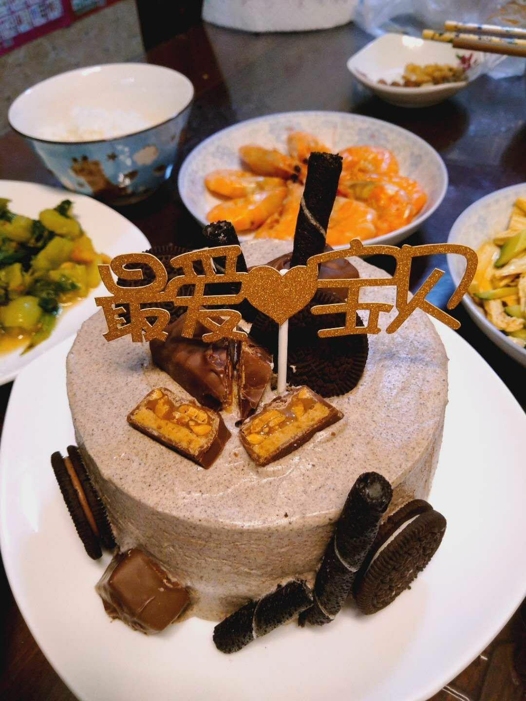 不用裱花的海盐奥利奥奶油蛋糕