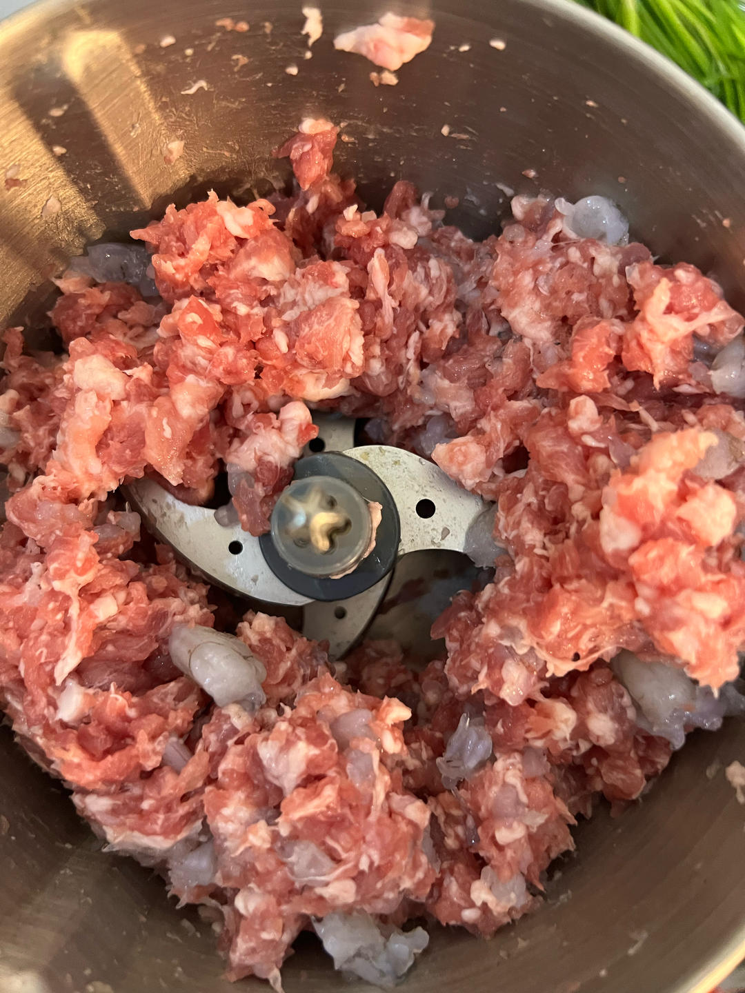 肉三鲜饺子馅-韭菜虾仁鸡蛋馅