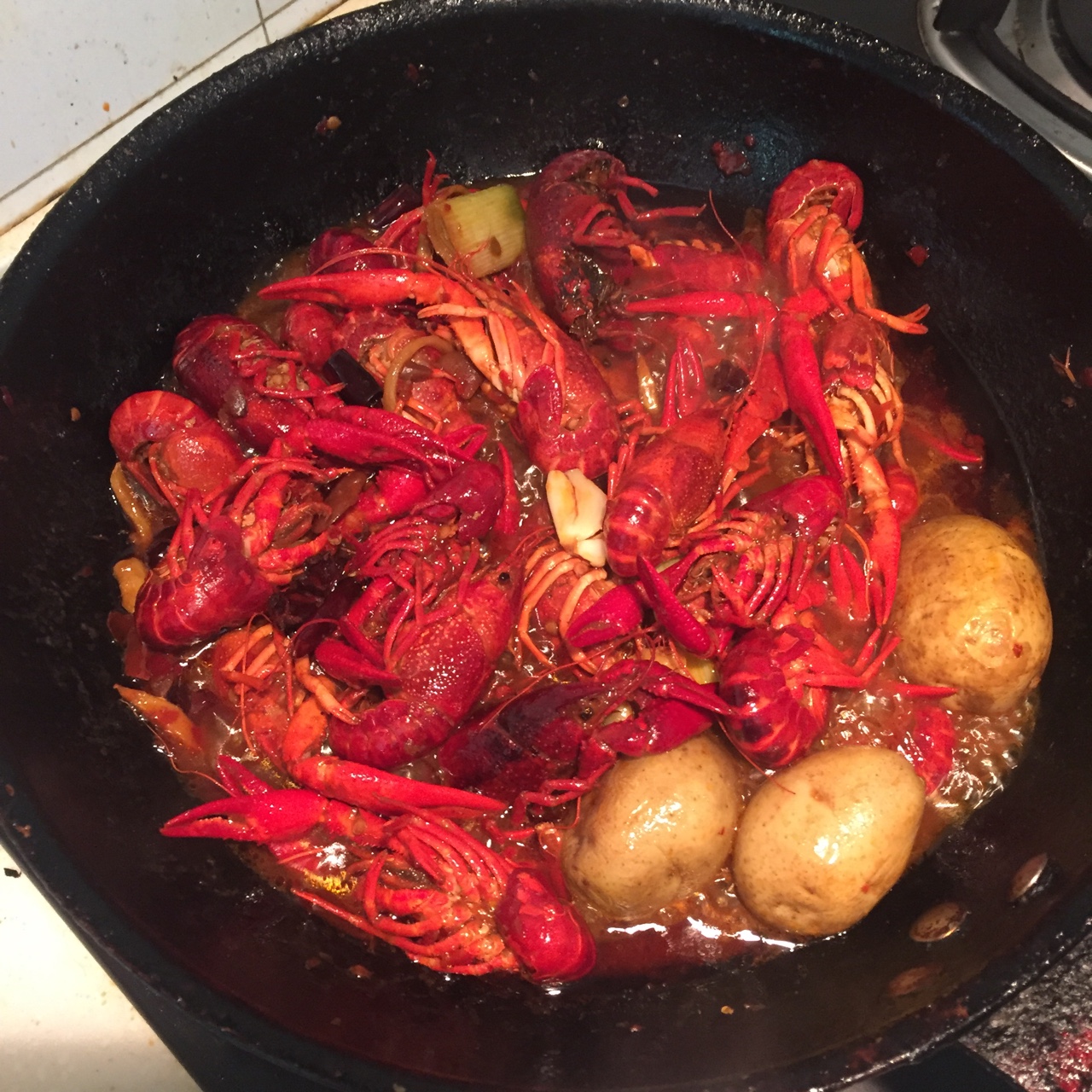 香辣小龙虾-超详细处理干净步骤！