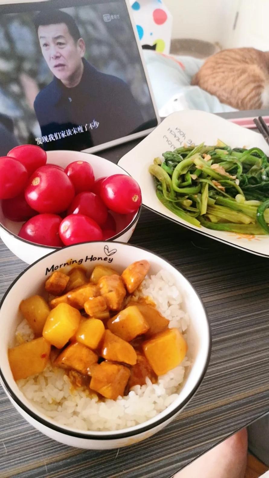 晚饭不费时☞咖喱鸡肉土豆