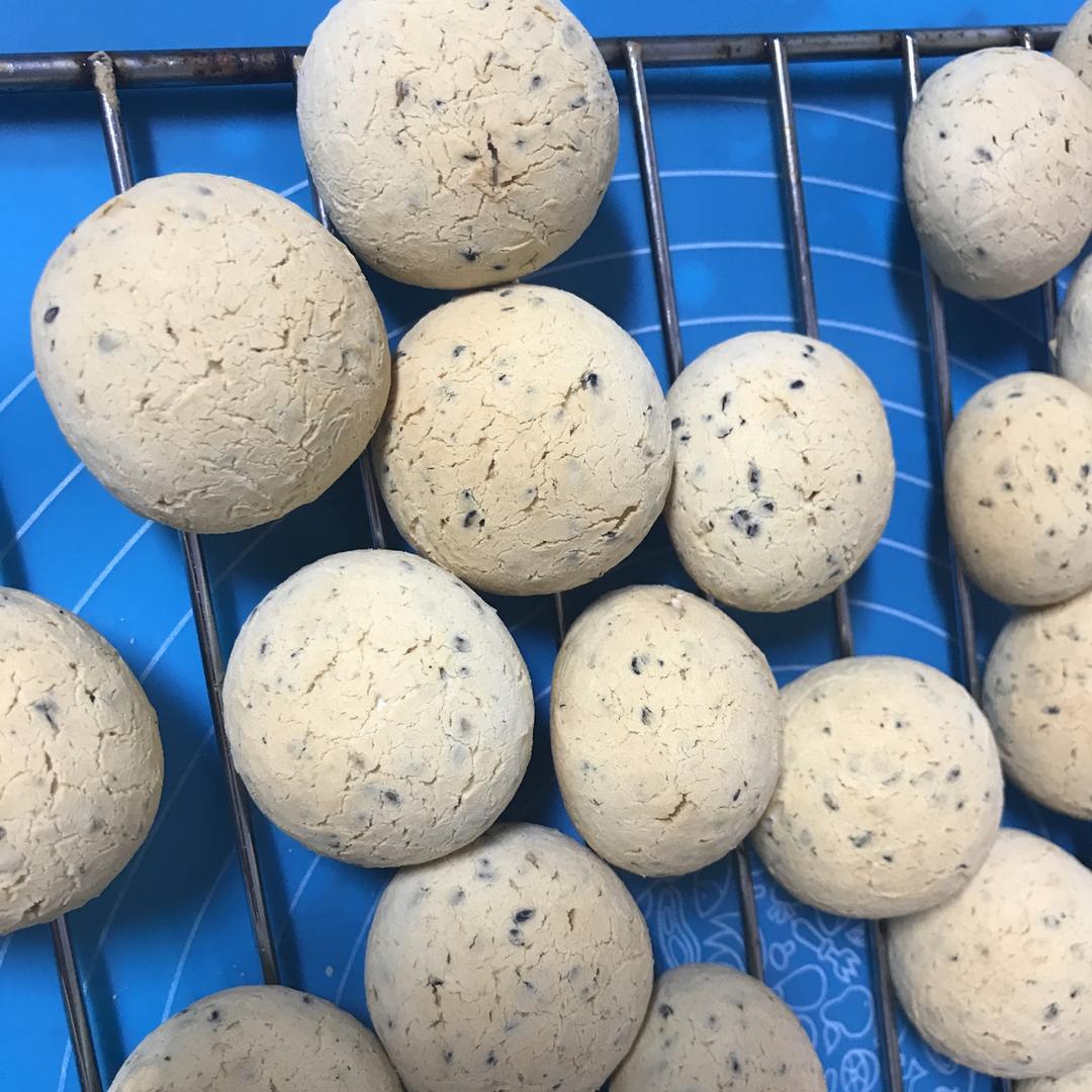 黑芝麻麻薯面包