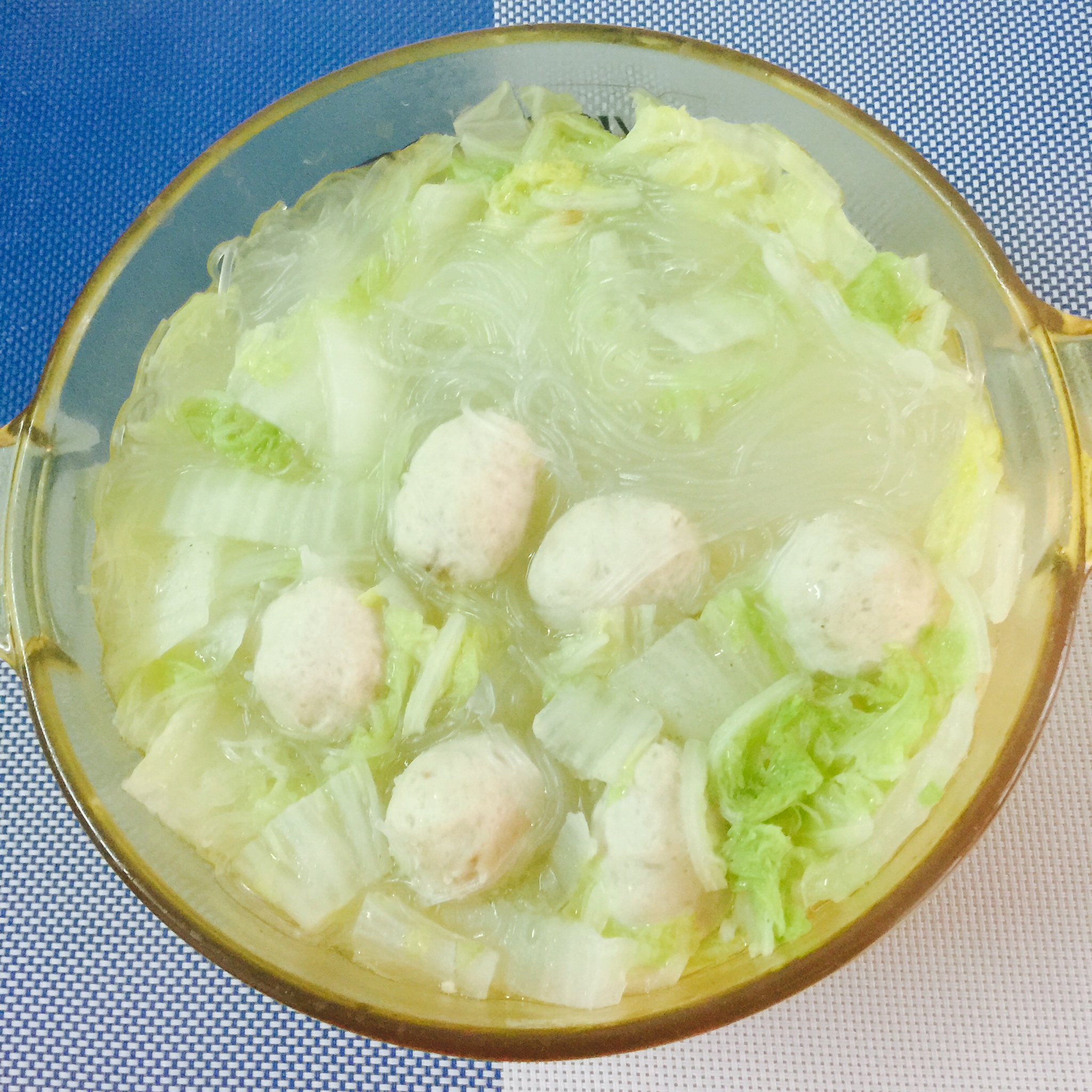白菜粉丝汤