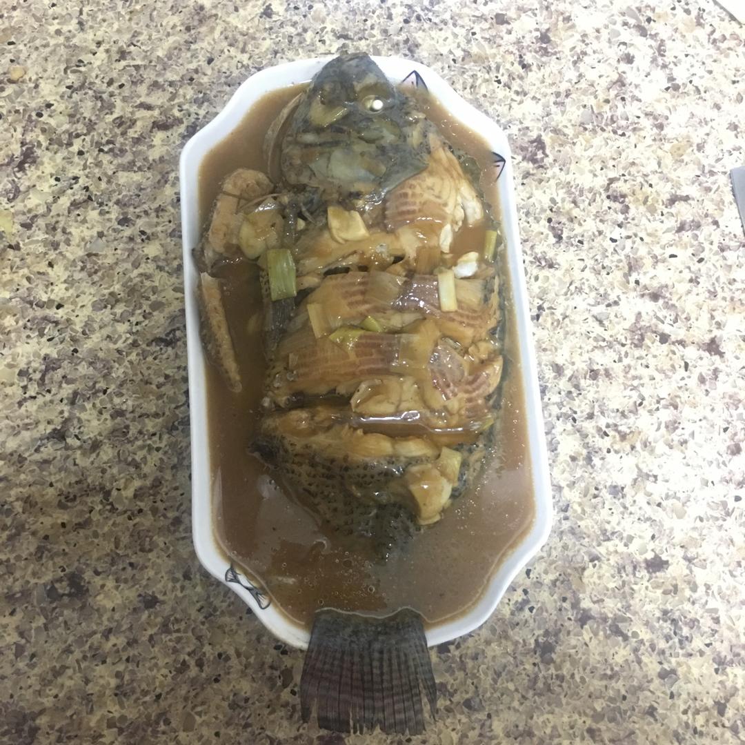 红烧罗非鱼