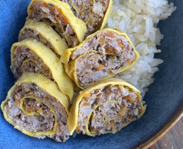 儿童蛋卷(肉肉)的做法