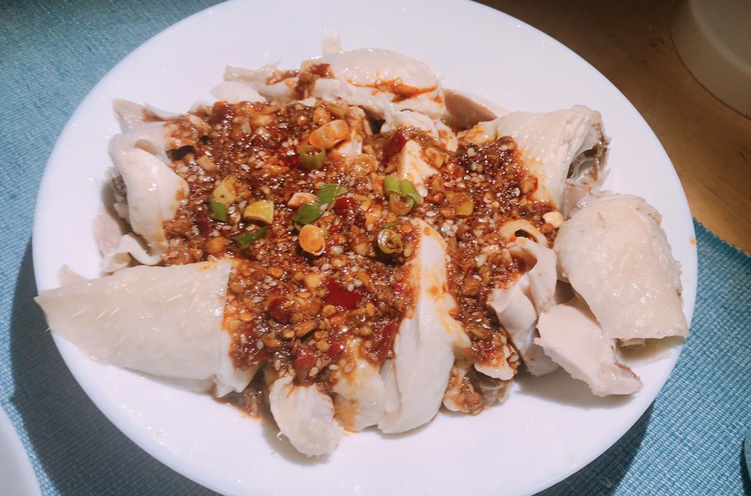 白砍鸡白斩鸡白切鸡口水鸡