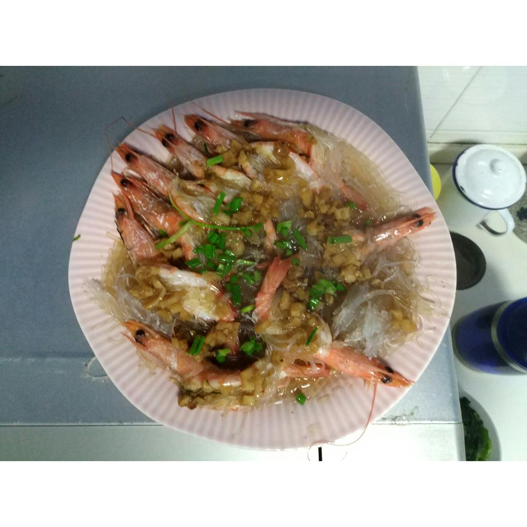 蒜蓉粉丝蒸大虾
