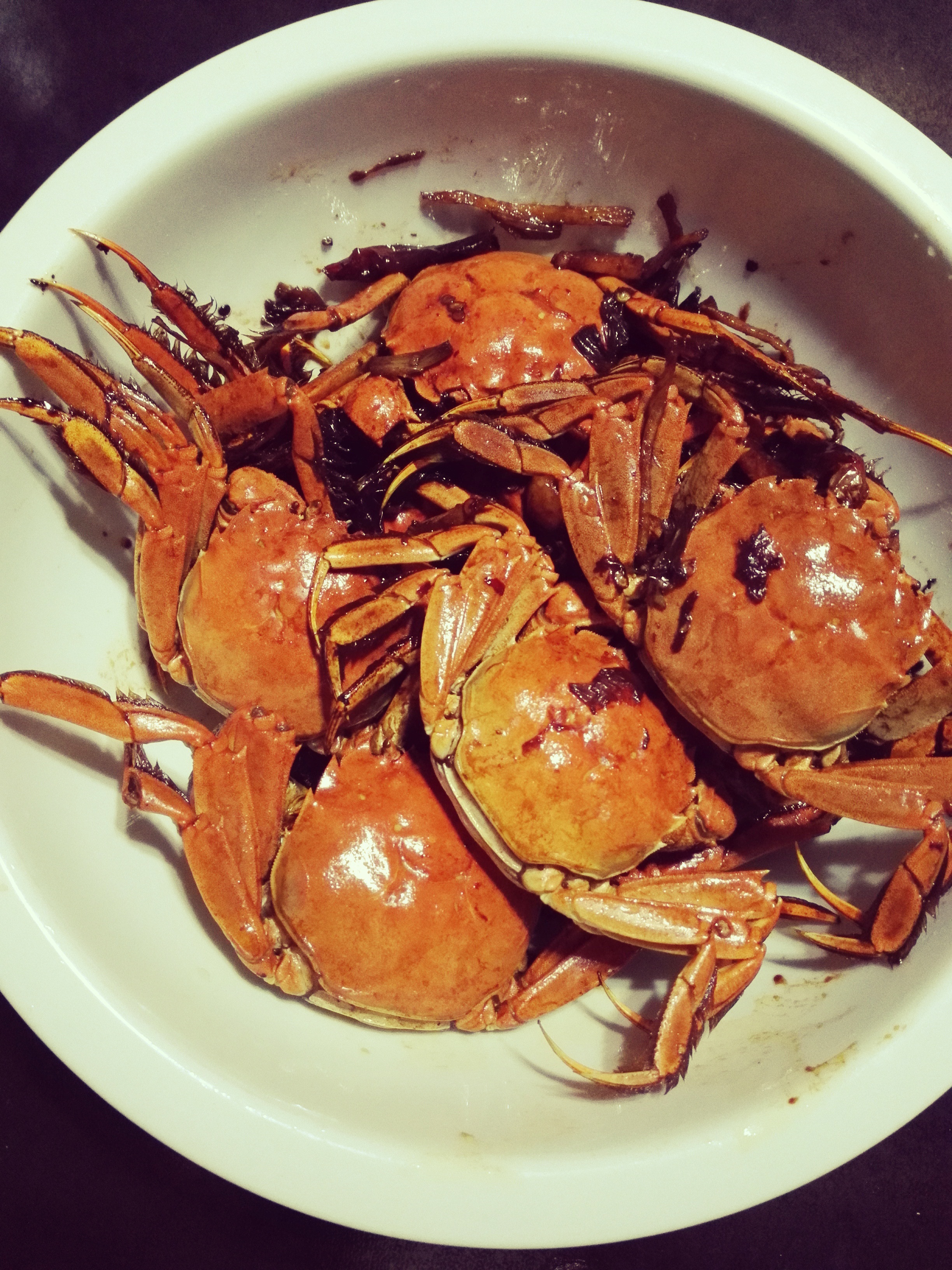 水之恋-2做的炒螃蟹