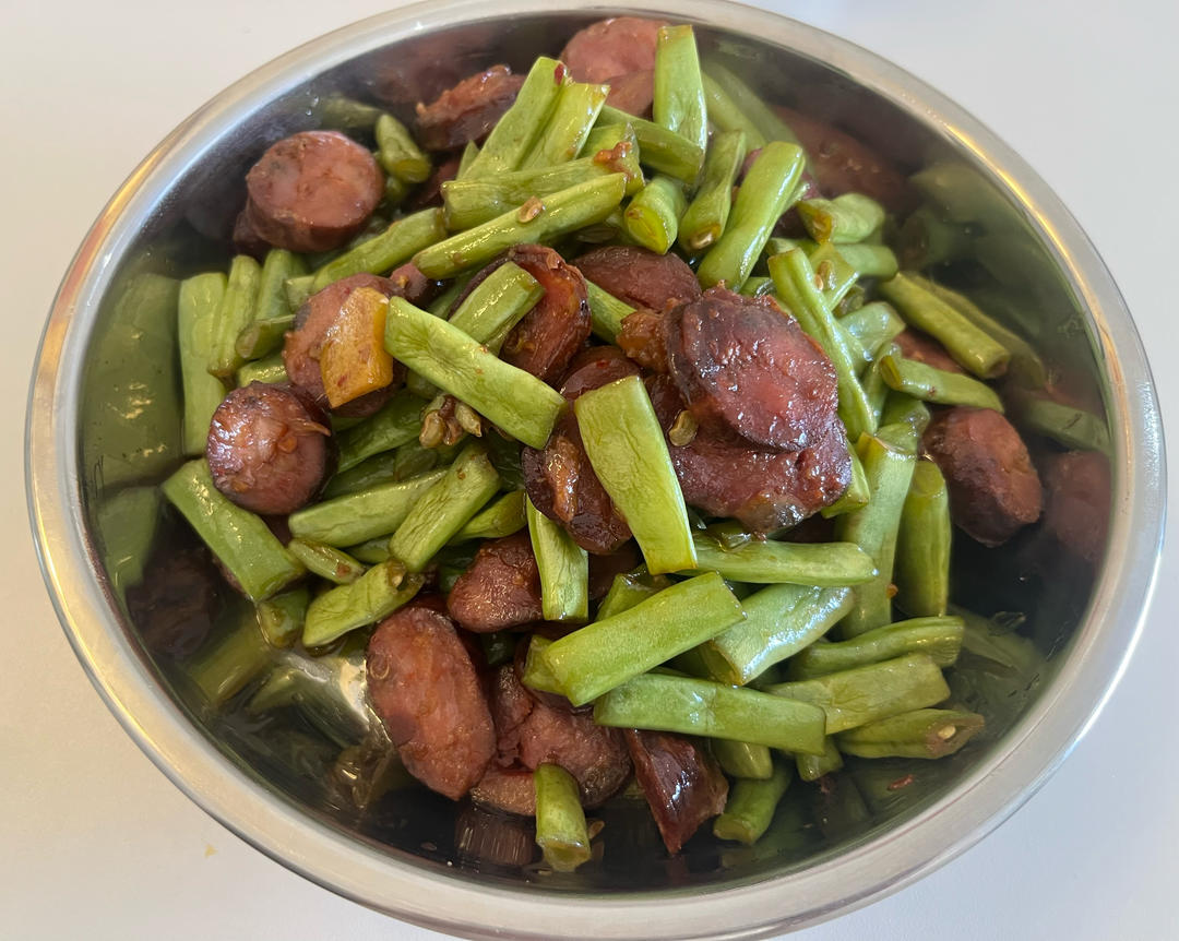 豆角香肠