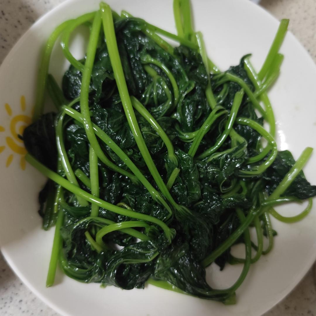 💥蒜蓉炒红薯叶