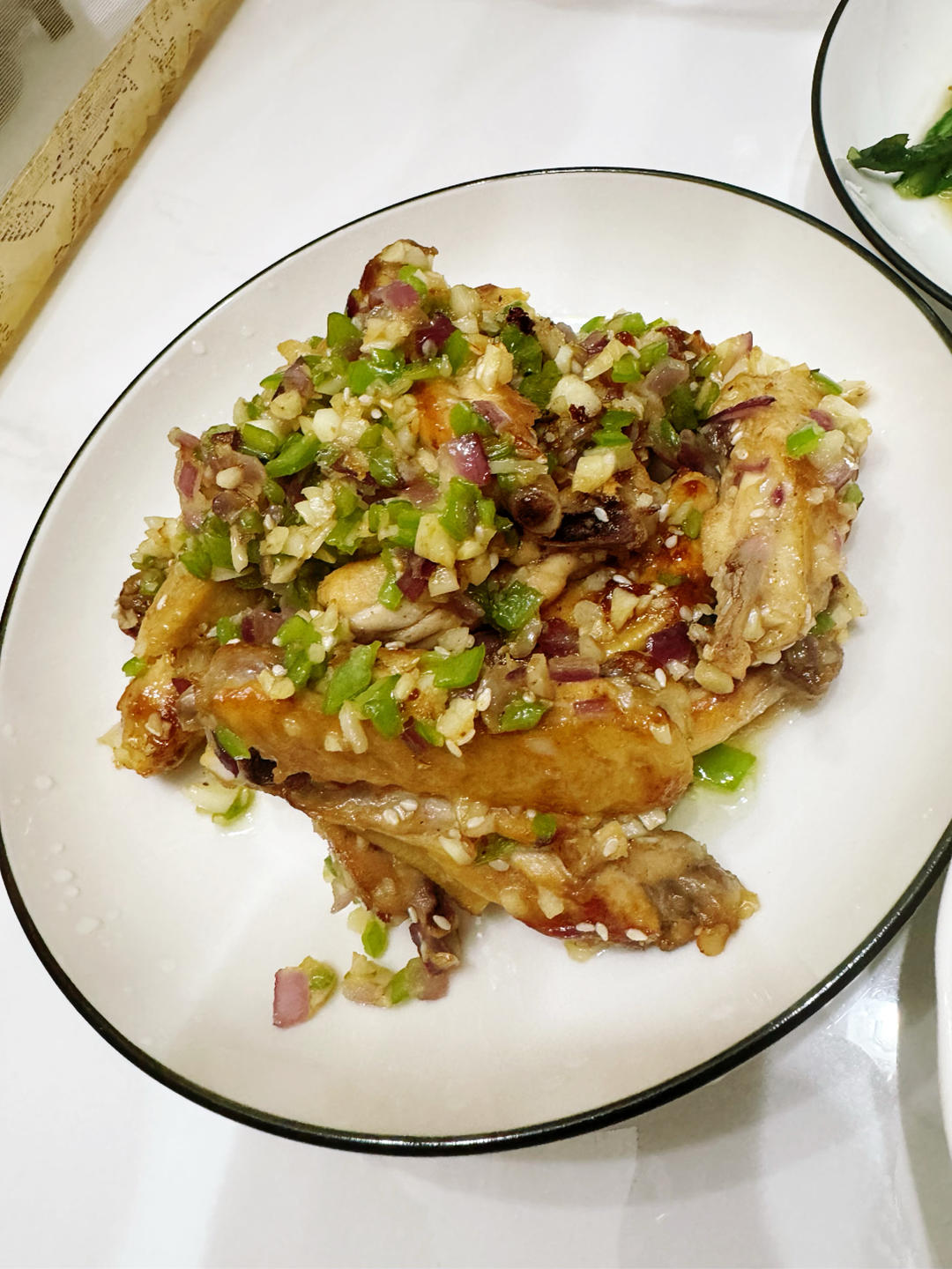 网红菜～好吃到嗦手指的蒜香鸡翅