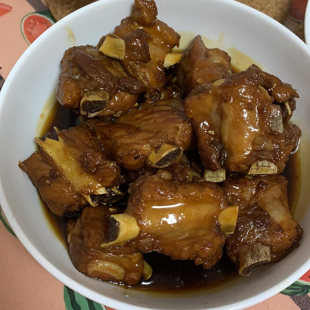 糖醋排骨/糖醋小排（不放油）（12345口诀做出正宗上海本帮）
