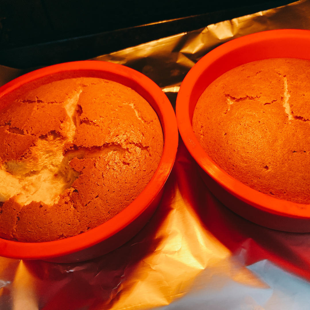 超柔软6寸戚风蛋糕(附8寸配方)零失败 超详细‼️含操作视频