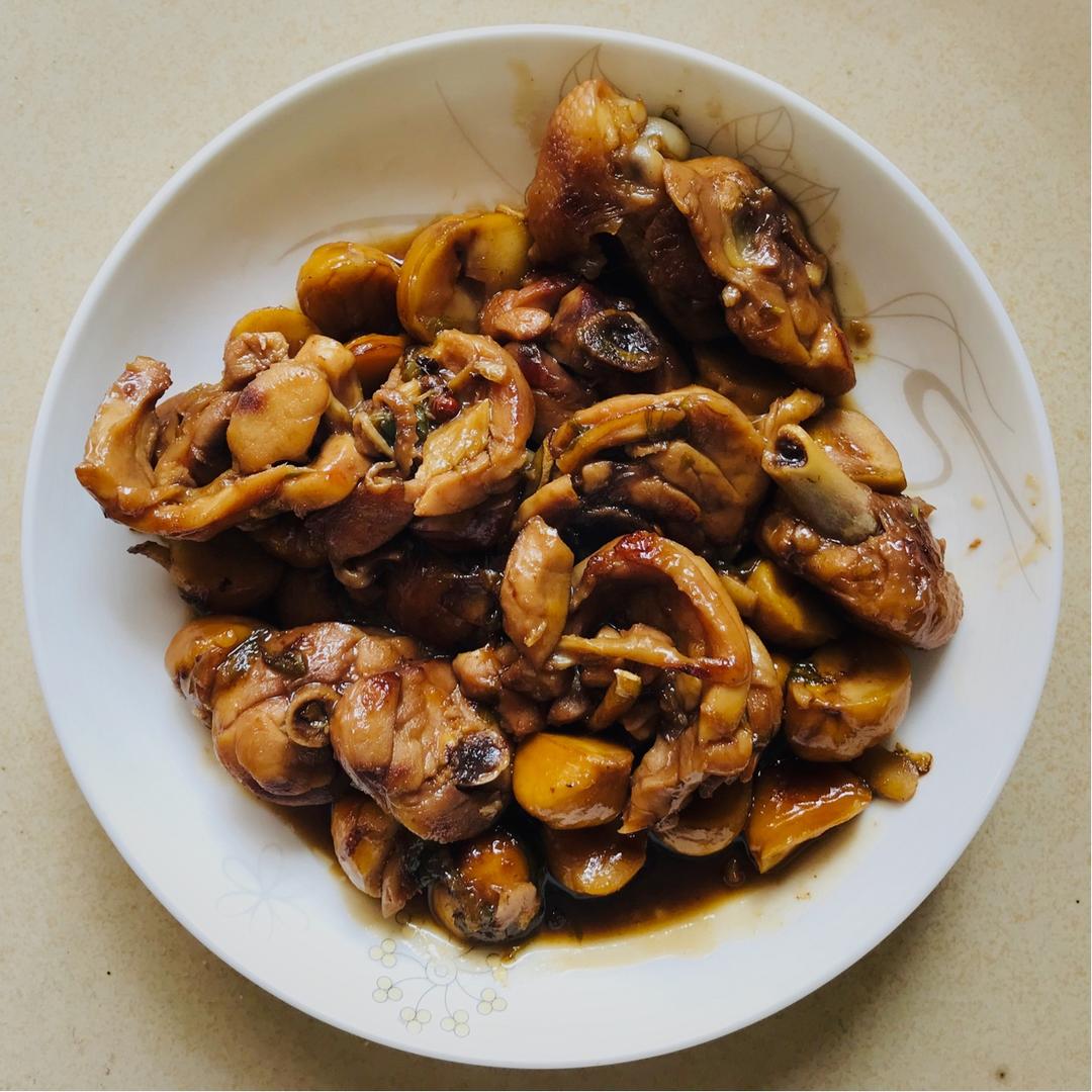 板栗烧鸡