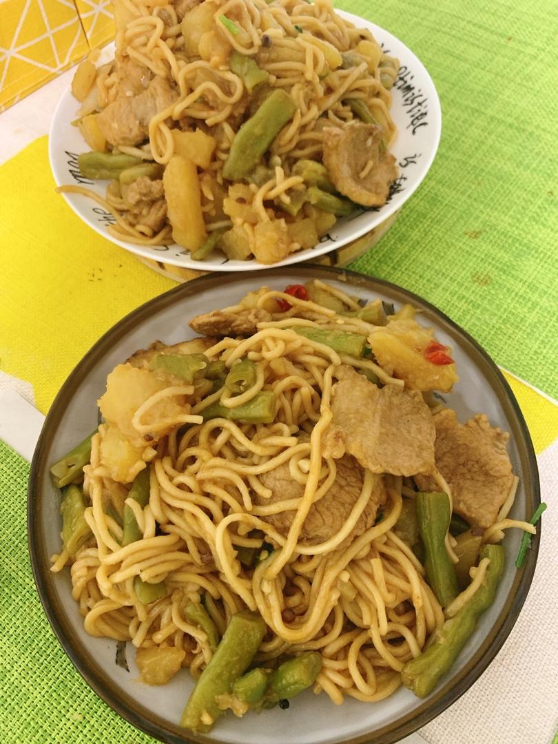 豆角焖面