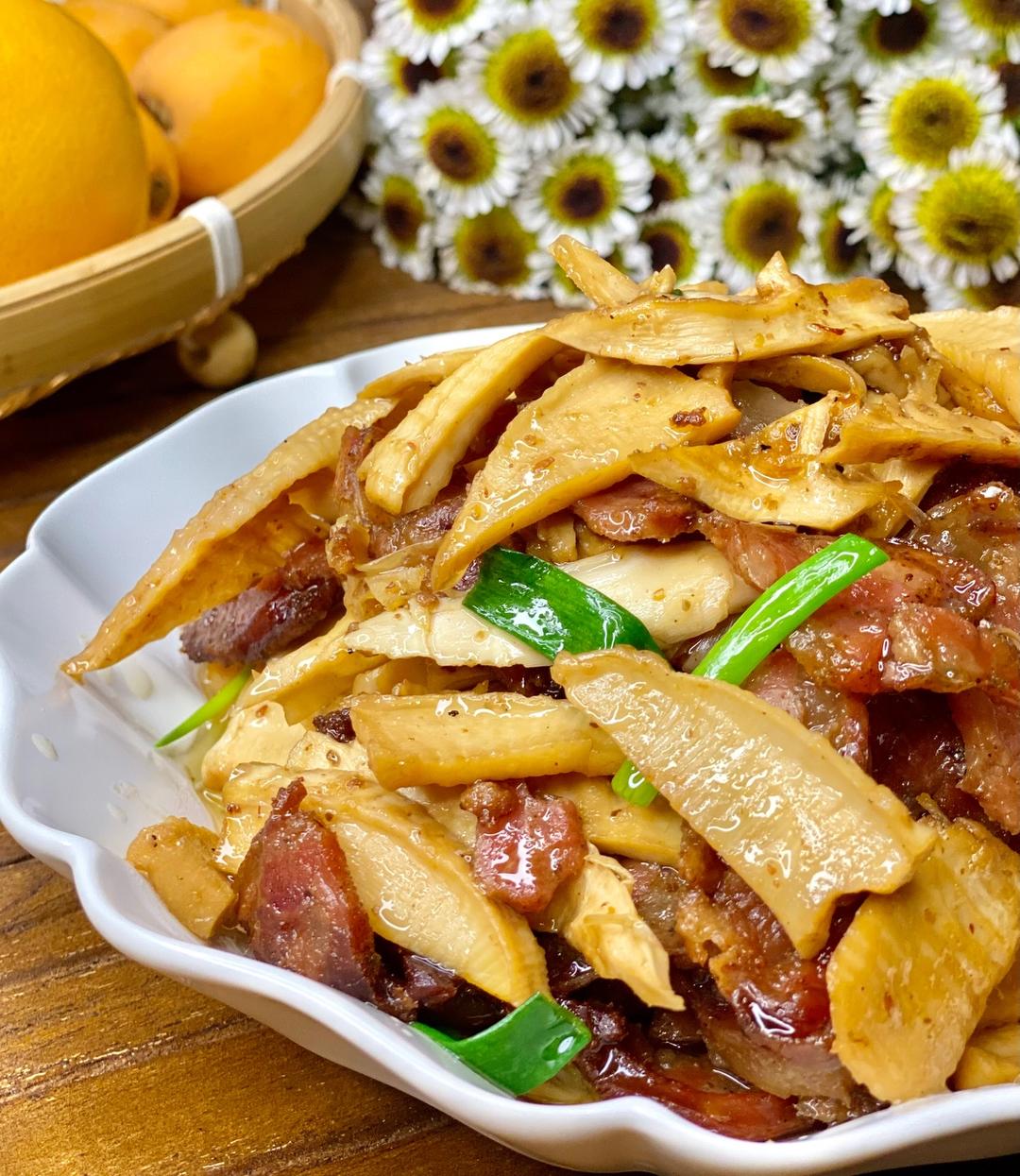 冬笋炒香肠的做法