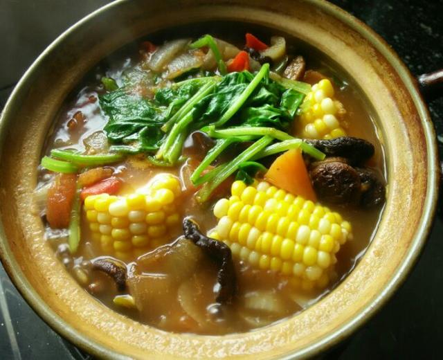 减肥杂菜汤的做法