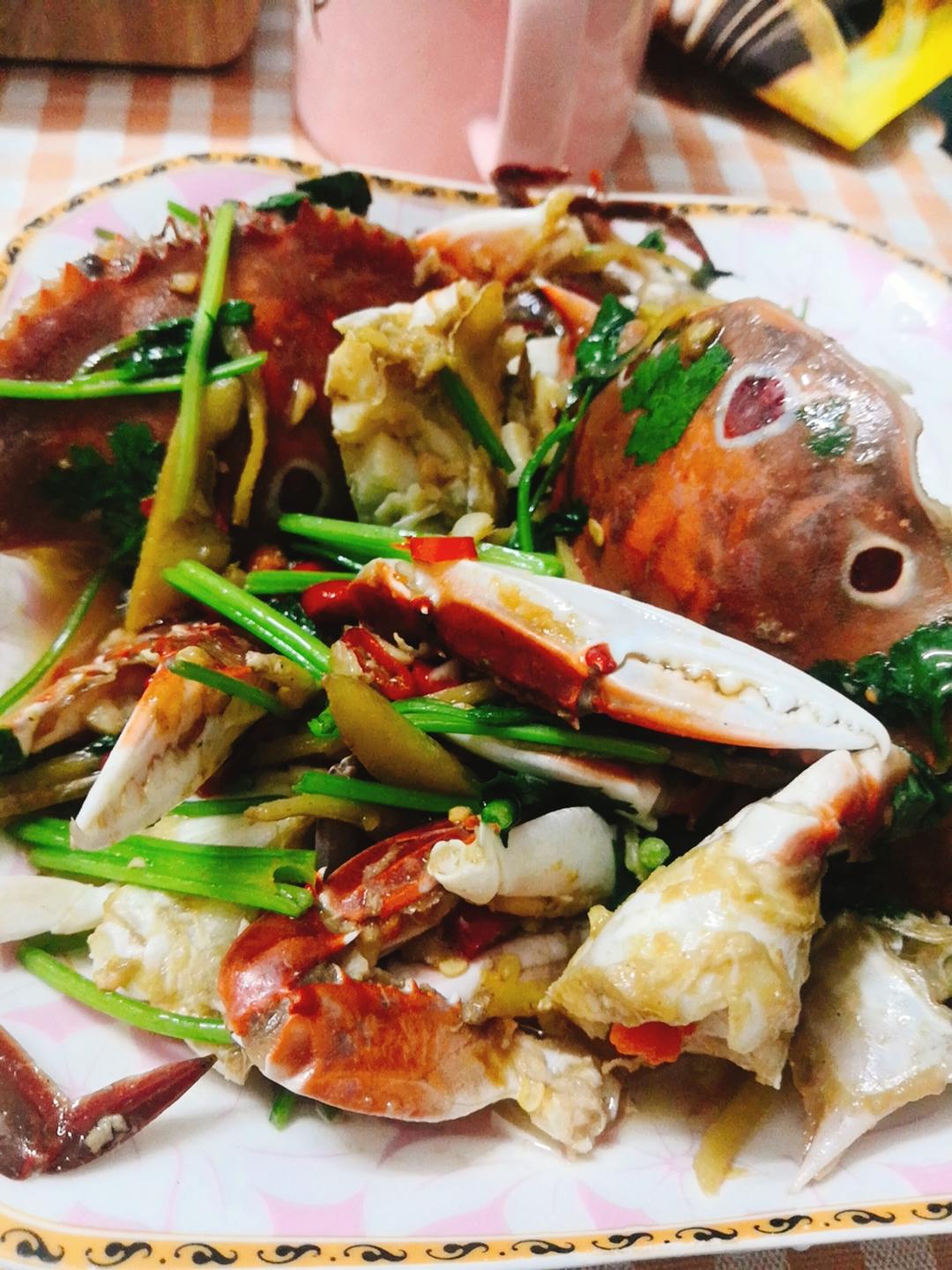 🔥爆炒螃蟹的做法