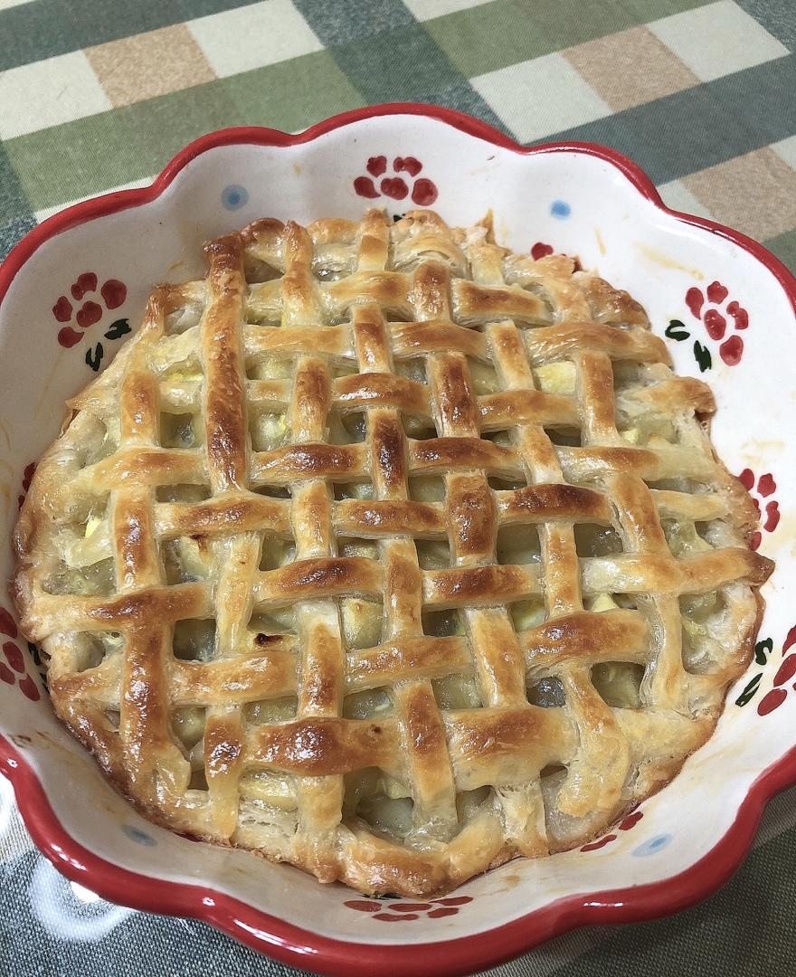 简易快手苹果派