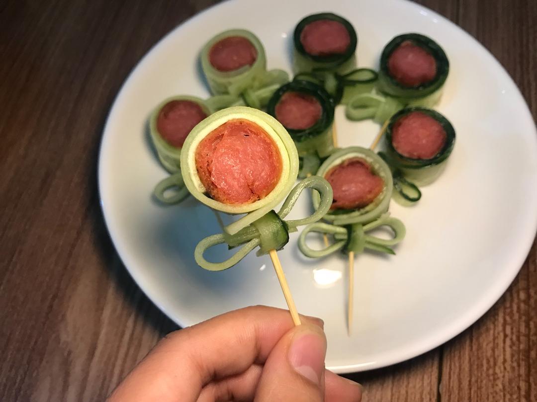 便当扮美神器——黄瓜棒棒糖