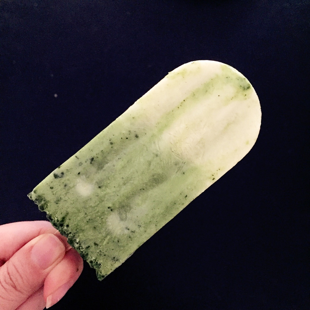 牛油果抹茶冰棒