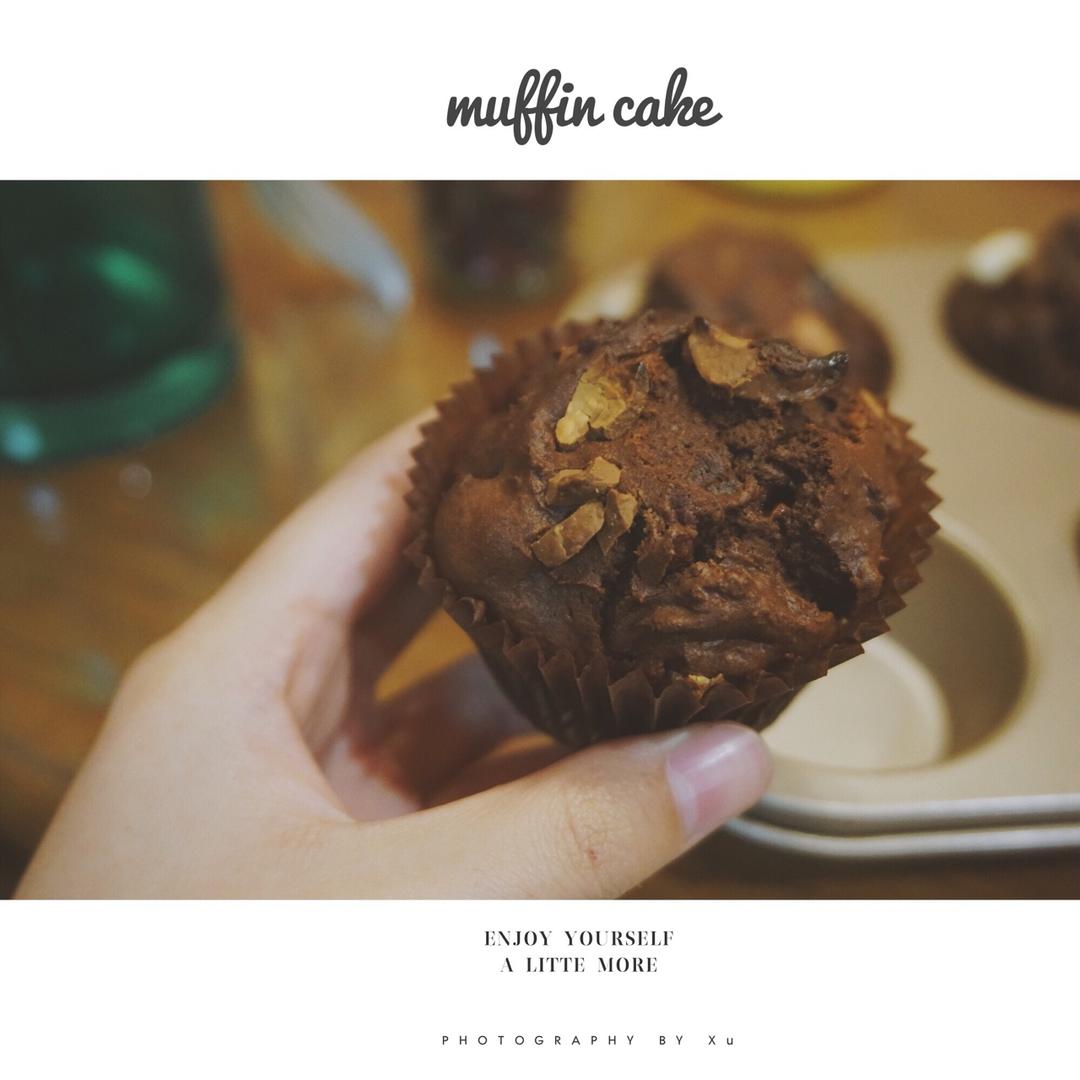 浓情巧克力摩卡马芬<Chocolate Espresso Muffins>