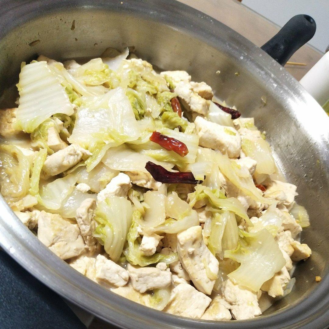 白菜炖豆腐