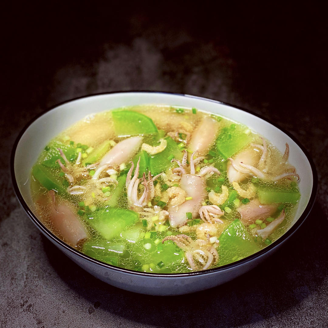 籽乌开洋青萝卜汤