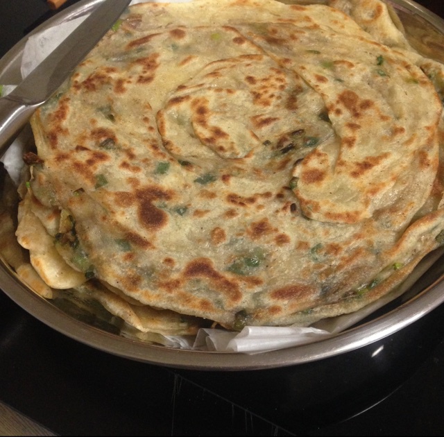 自制葱油饼