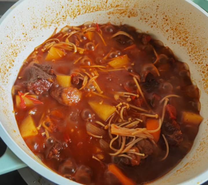 秘制番茄牛腩煲（超越餐厅的美味）