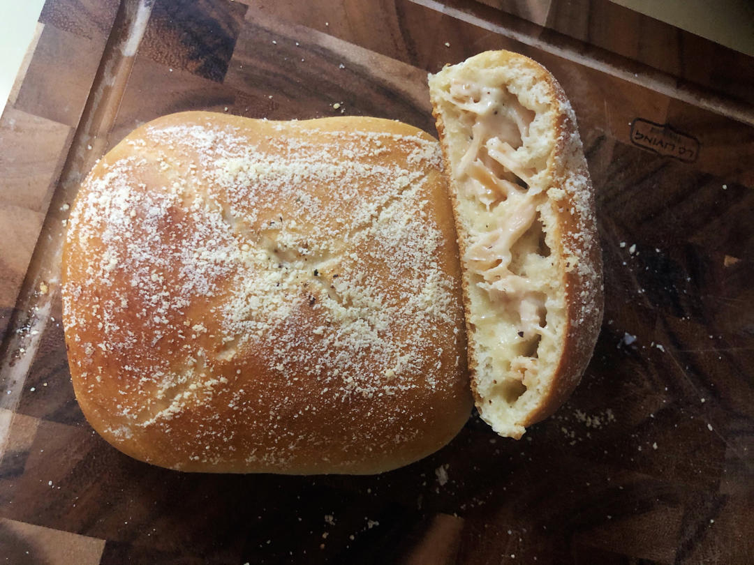 芝士熏鸡面包（万用方子）