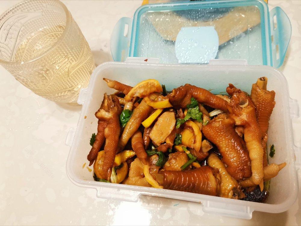 【柠檬酸辣鸡爪】自制超级无敌美味的网红鸡爪