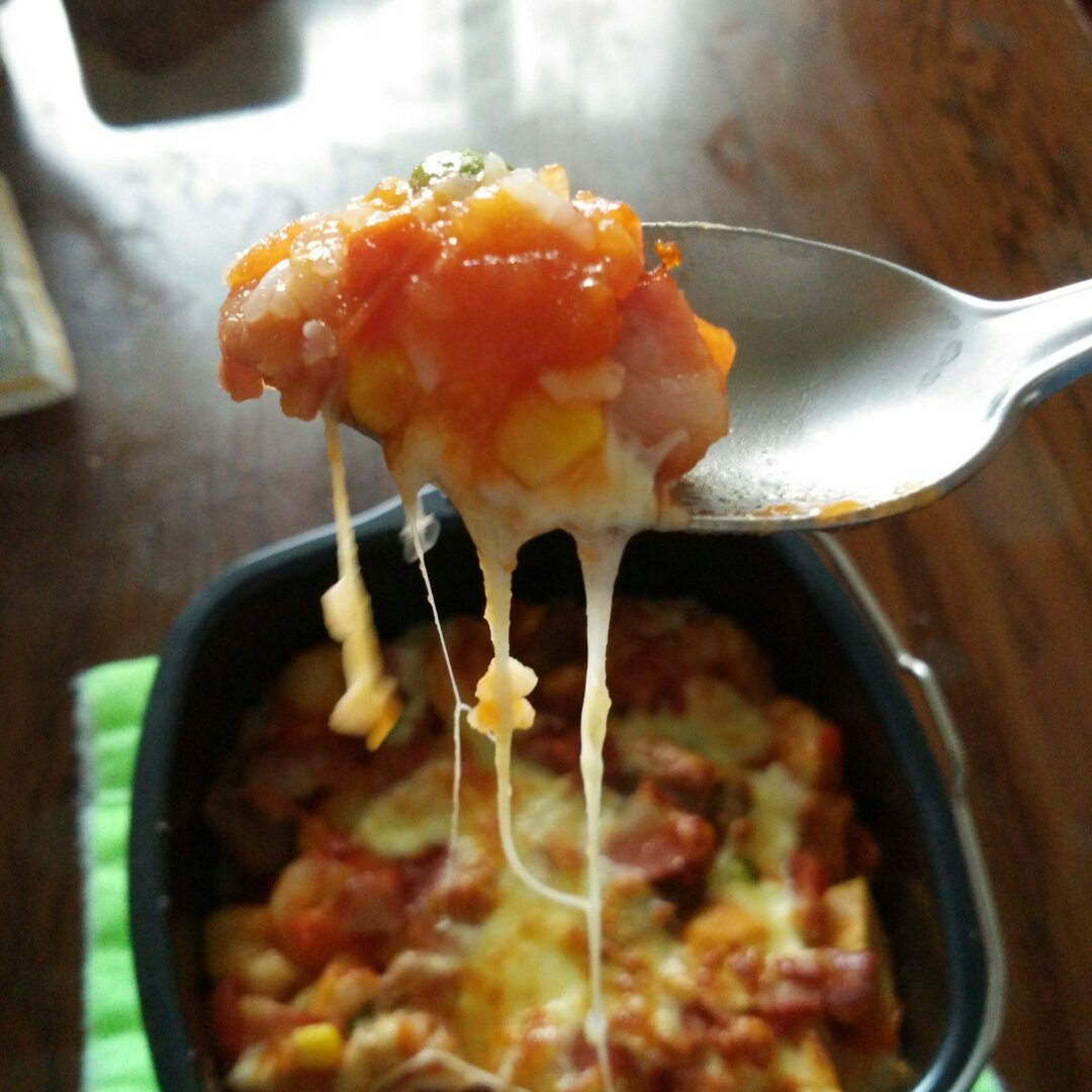 《焗芝士饭》