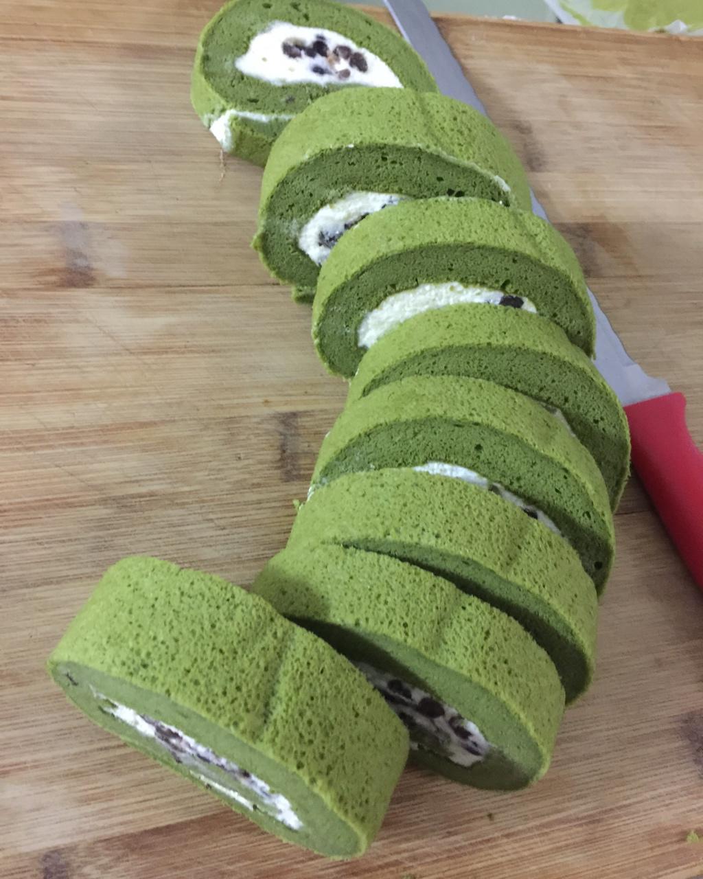 抹茶蛋糕卷