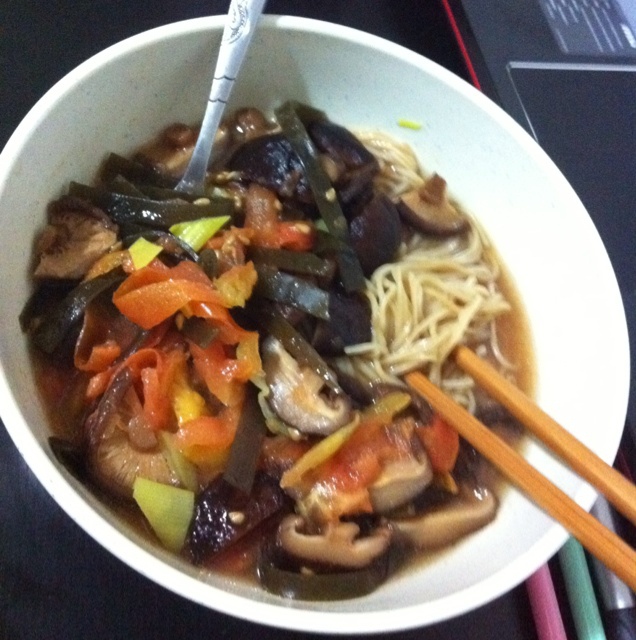 葱油瑶柱面