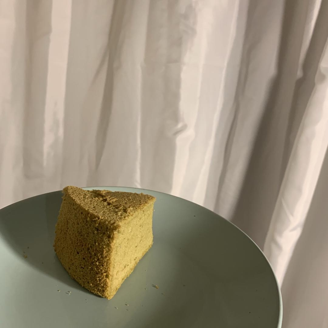 细腻绵软抹茶红豆戚风【附蜜红豆分布均匀小技巧】
