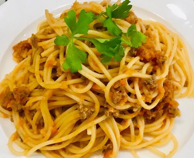 牛肉蕃茄意大利面的做法