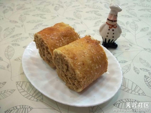 肉松面包卷