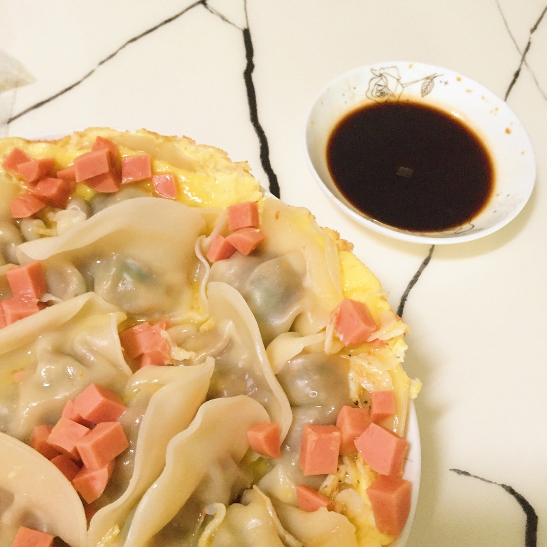 抱蛋煎馄饨