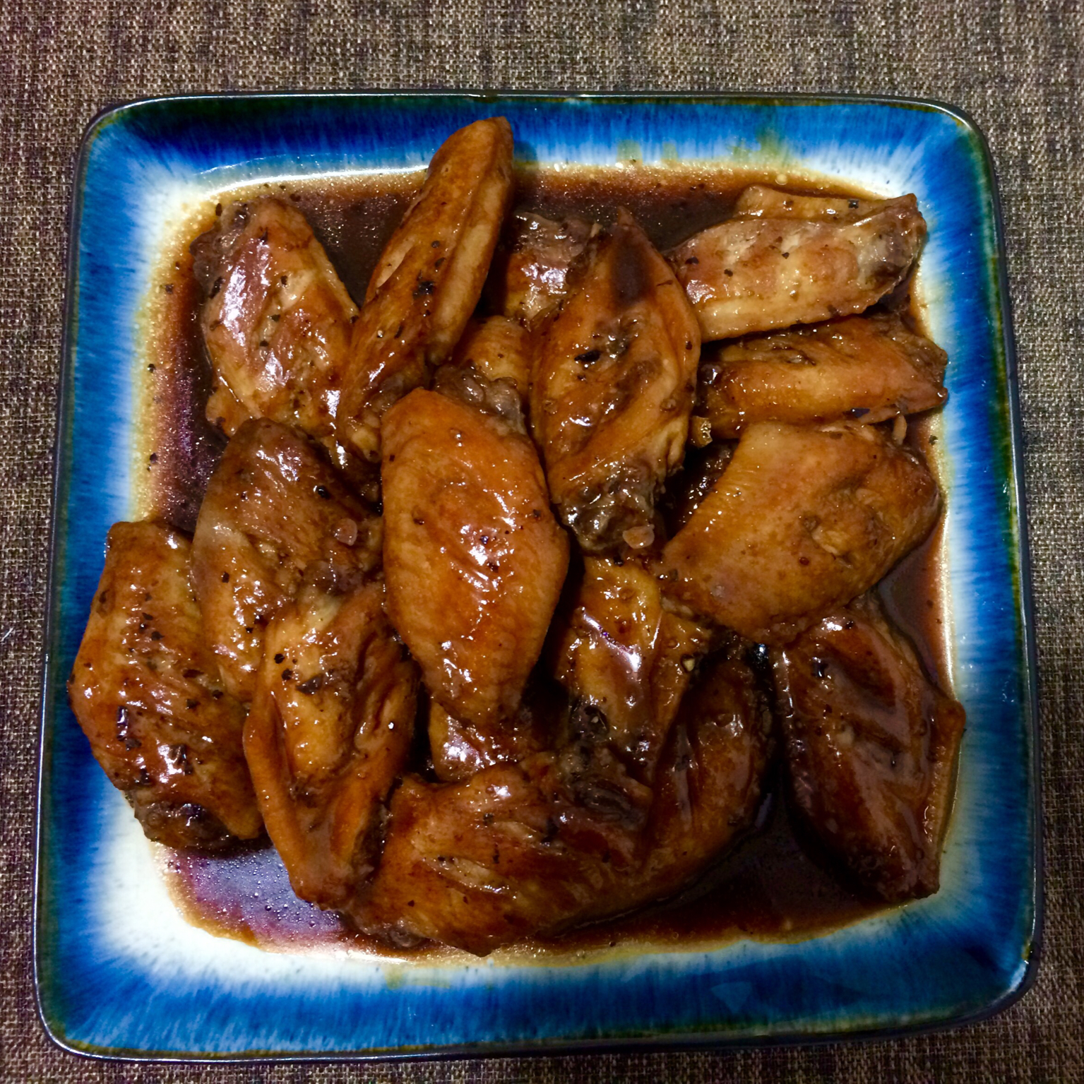 浓香照烧黑椒鸡腿