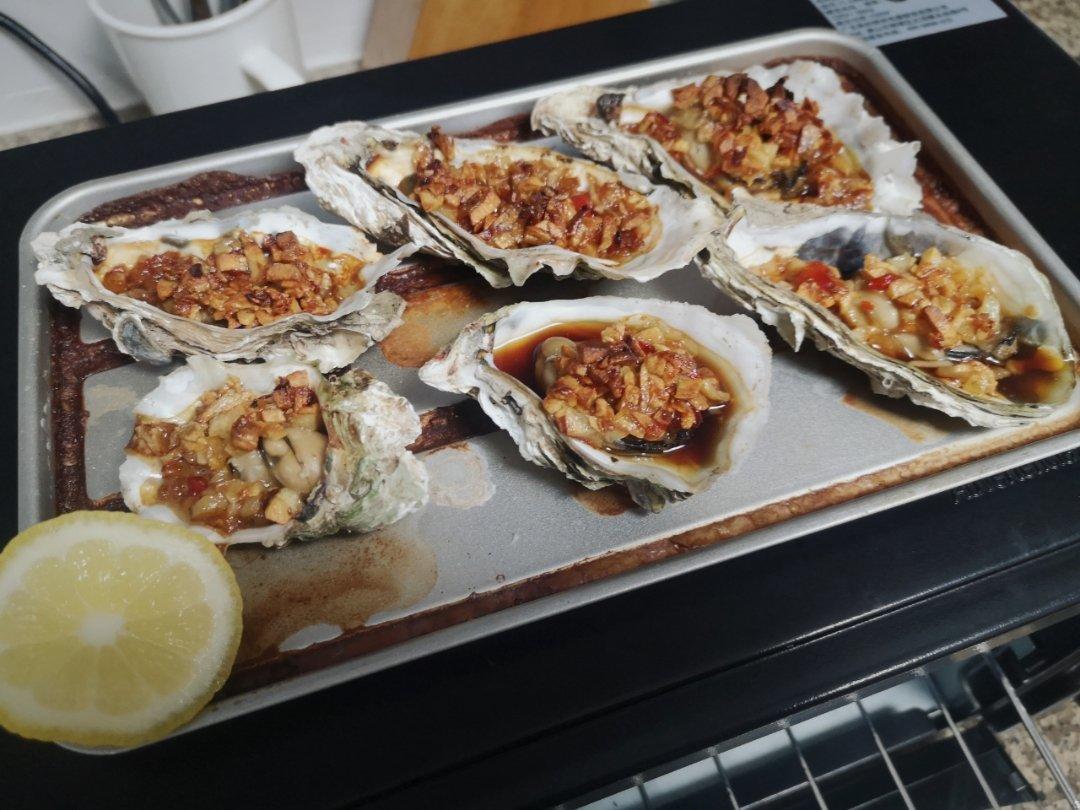 蒜蓉烤生蚝（烤箱版首发）