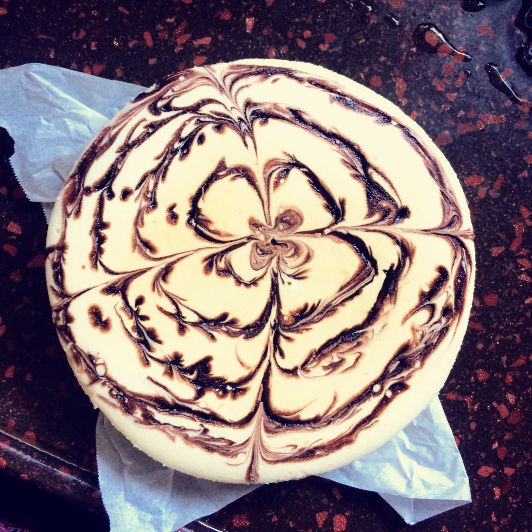巧克力大理石芝士蛋糕