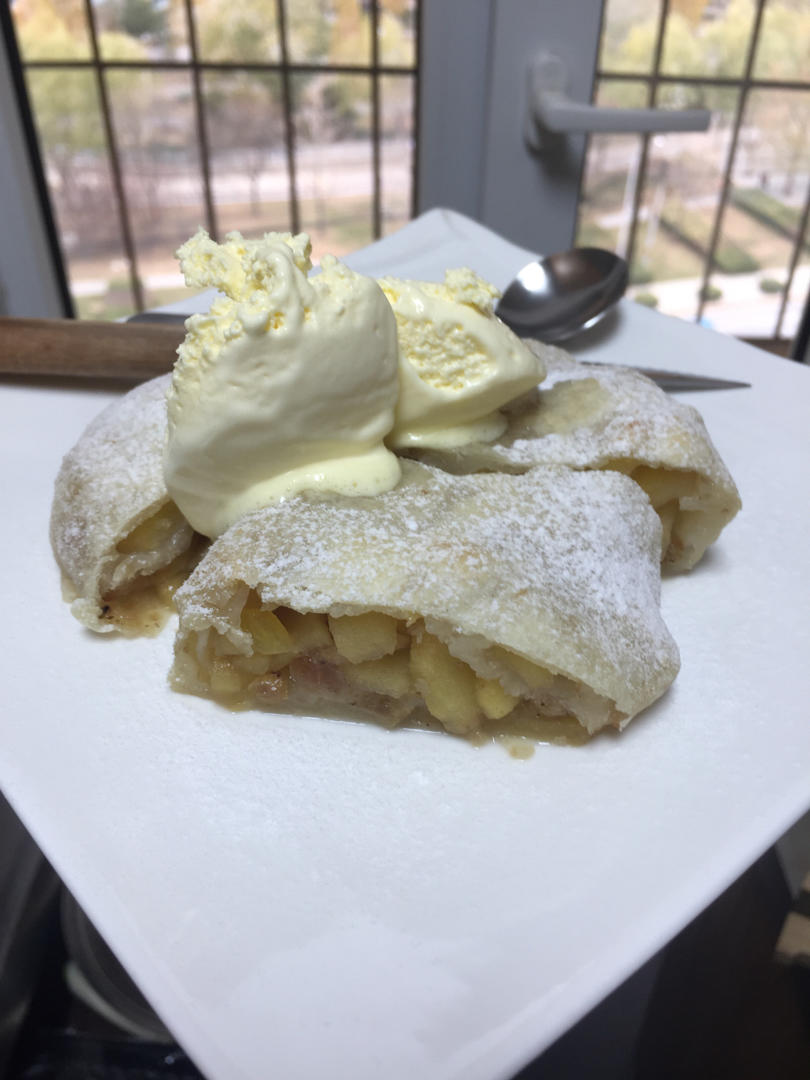 德式苹果卷apple strudel