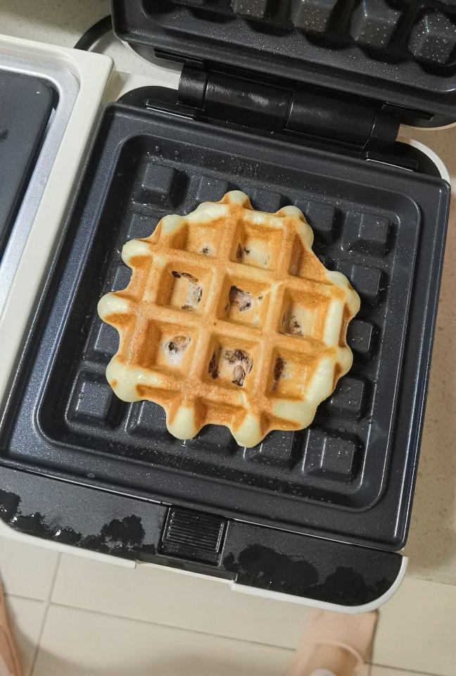 紫米华夫饼