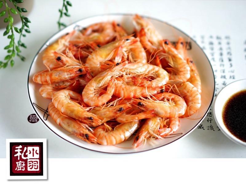 白灼基围虾的做法