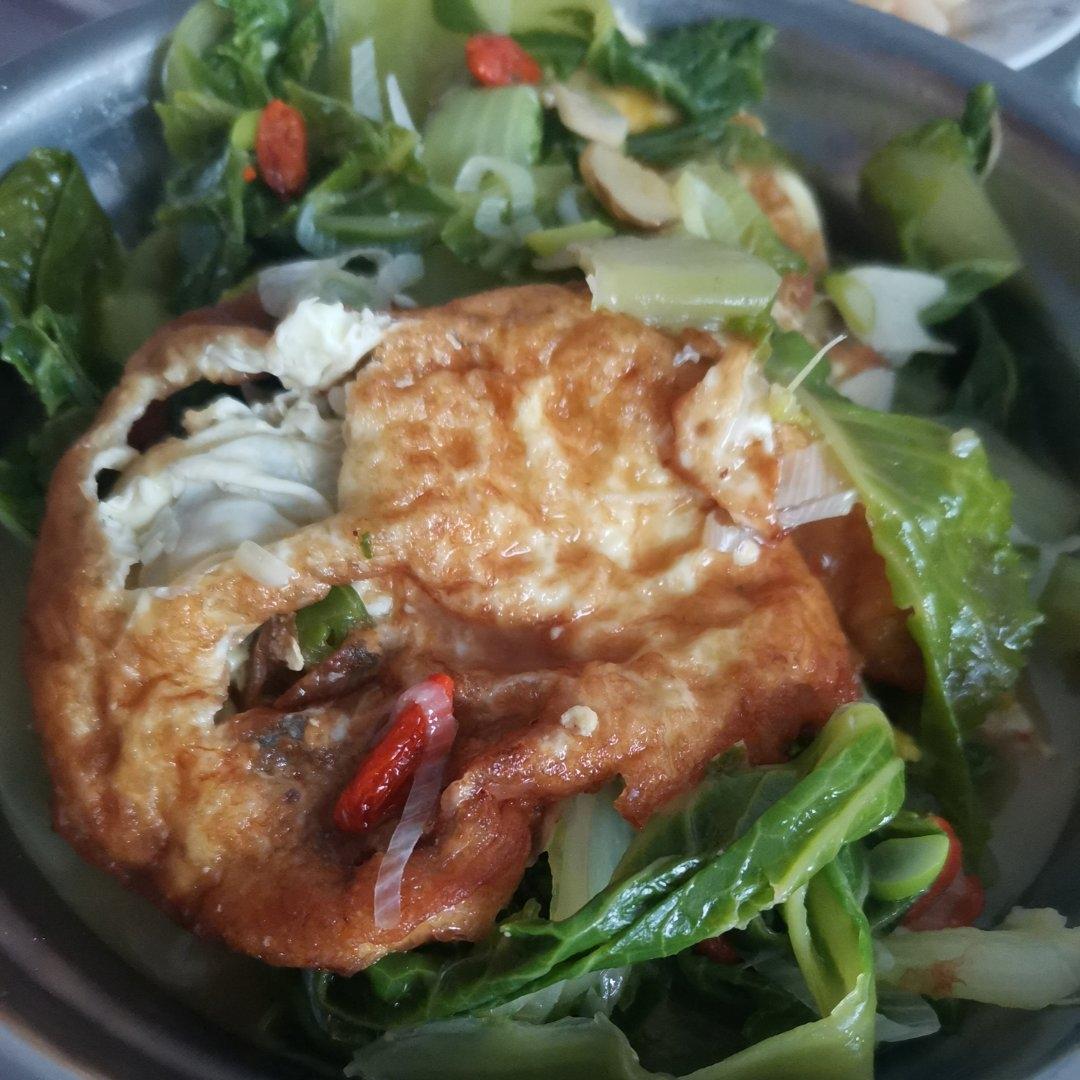 看着平平无奇却很鲜美的白菜鸡蛋汤