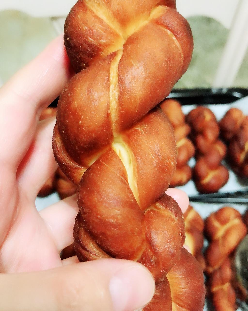 超级松软的奶香麻花