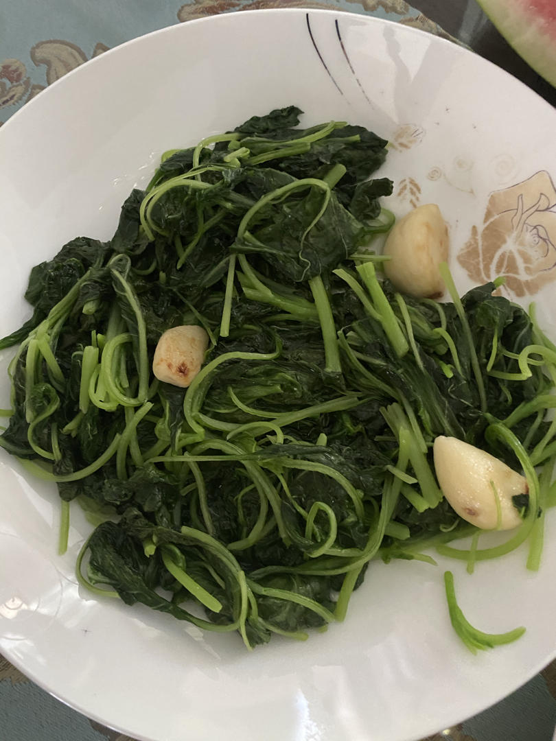 蒜炒青米苋 by wqy