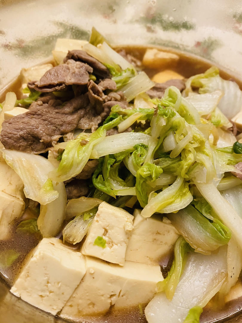 冬季最爱的家常菜！大白菜炖大豆腐或干豆腐