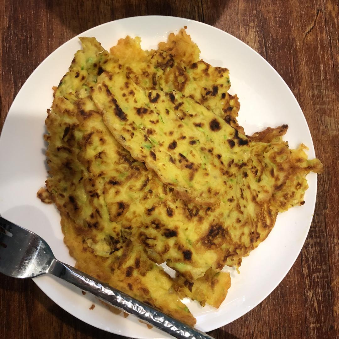 西葫芦鸡蛋饼